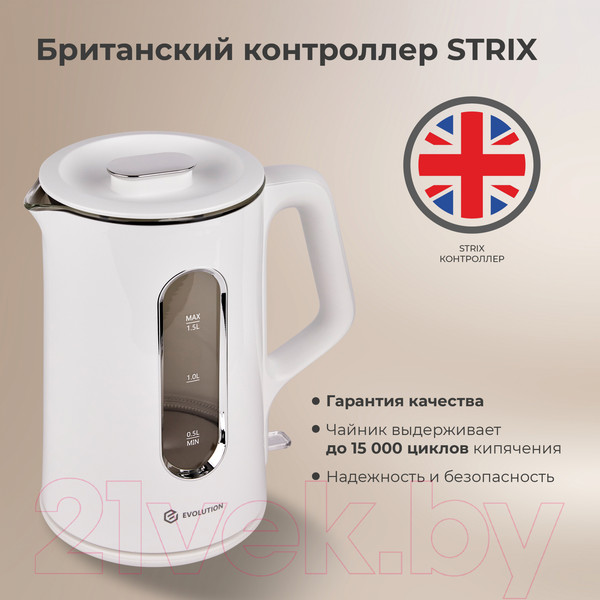 Изображение товара Электрочайник Evolution KG18152WEL