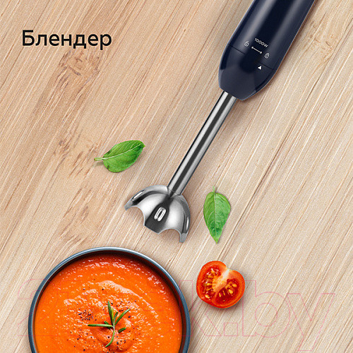 Изображение товара Блендер погружной BQ HB1031SS (черный)
