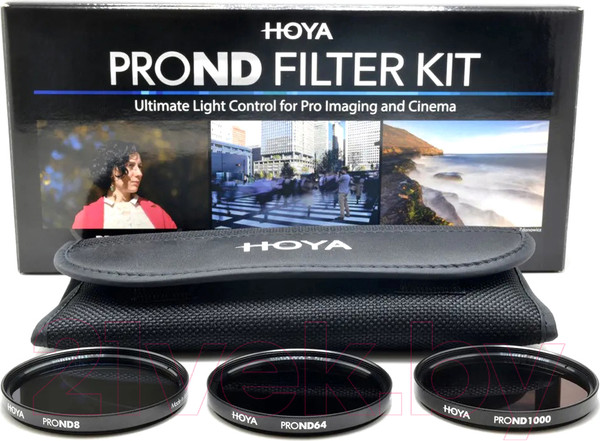 Изображение товара Светофильтр Hoya 82.0MM Pro ND Filter Kit 8/64/1000 / 24066069078