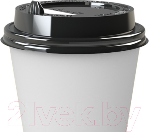 Изображение товара Набор крышек для стаканов Паксервис УК-80К / 286643 (300шт, черный)