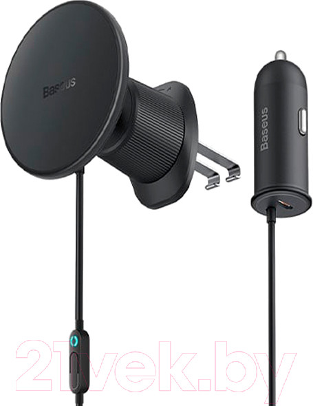 Изображение товара Держатель для смартфонов Baseus CW01 40W Claw Editon / C40141000111-00 (черный)