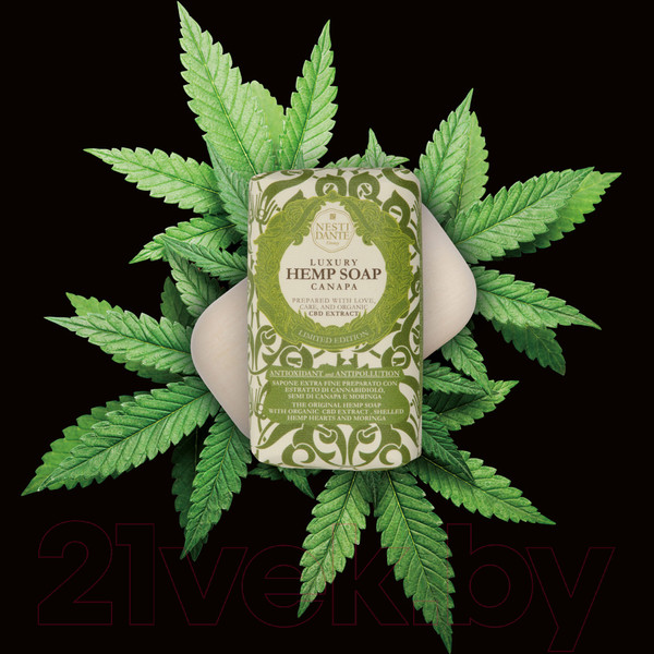 Изображение товара Мыло твердое Nesti Dante Luxury Hemp Soap (250г)
