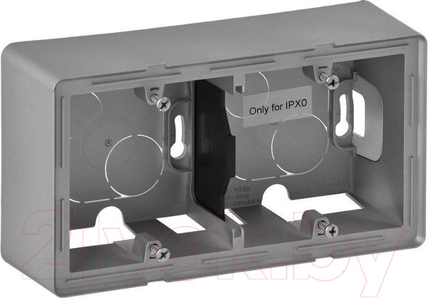 Изображение товара Коробка открытого монтажа Legrand Valena Life 754212 (алюминий)