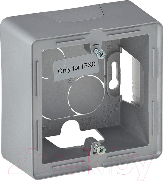 Изображение товара Коробка открытого монтажа Legrand Valena Life 754211 (алюминий)