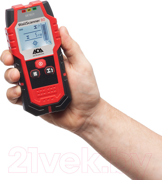 Изображение товара Детектор скрытой проводки ADA Instruments Wall Scanner 80 / A00466