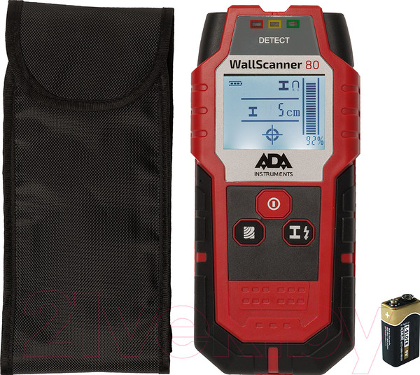 Изображение товара Детектор скрытой проводки ADA Instruments Wall Scanner 80 / A00466