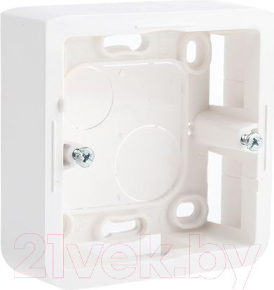Изображение товара Коробка открытого монтажа Legrand Mosaic 80280 (белый)