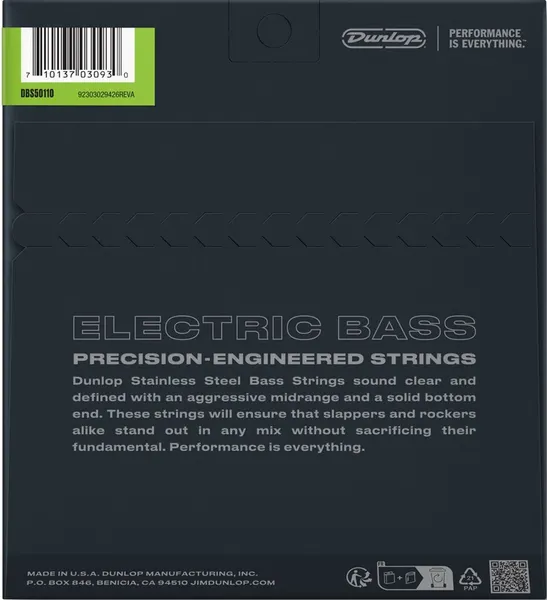 Изображение товара Струны для бас-гитары Dunlop Manufacturing DBS50110