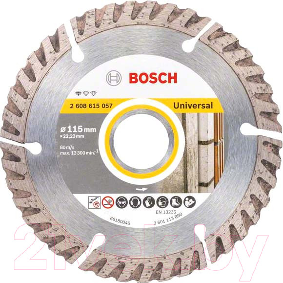 Изображение товара Отрезной диск алмазный Bosch 2.608.615.057