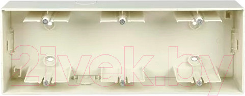 Изображение товара Коробка открытого монтажа ABB Basic 55 1799-0-0973 (слоновая кость)