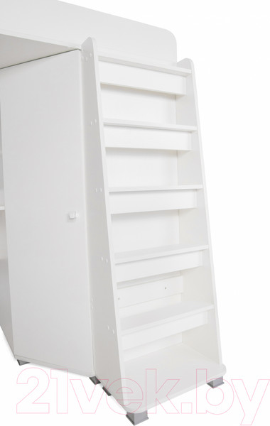 Изображение товара Кровать-чердак Премиум Твист 2 (белый)