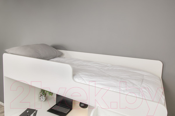 Изображение товара Кровать-чердак Премиум Твист 2 (белый)