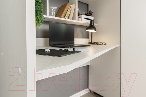 Изображение товара Кровать-чердак Премиум Твист 2 (белый)