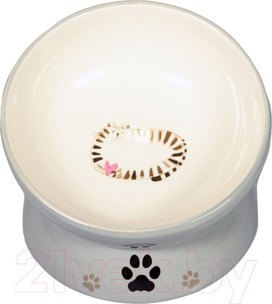 Изображение товара Миска для животных Mr. Kranch MKR021024 (серый)