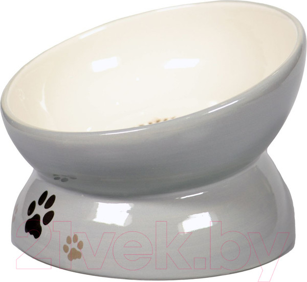 Изображение товара Миска для животных Mr. Kranch MKR021024 (серый)