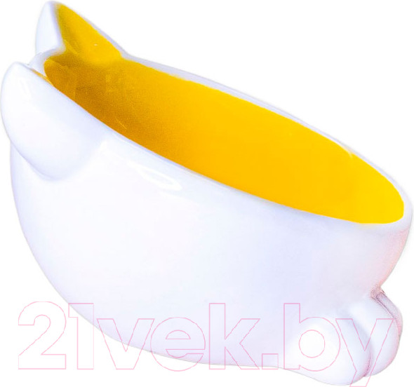Изображение товара Миска для животных Mr. Kranch MKR639675 (желтый)