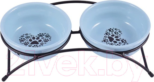 Набор мисок для животных Mr. Kranch MKR211253 (синий)