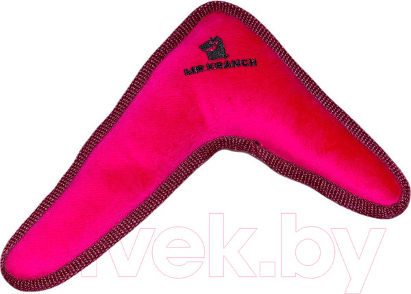 Изображение товара Игрушка для собак Mr. Kranch Бумеранг с пищалкой / MKR80246 (розовый)