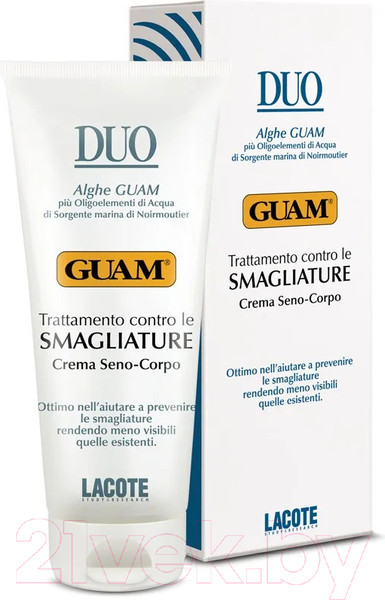 Изображение товара Крем для тела Guam Duo Против растяжек для тела и груди (200мл)