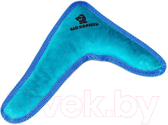 Изображение товара Игрушка для собак Mr. Kranch Бумеранг с пищалкой / MKR80239 (синий)