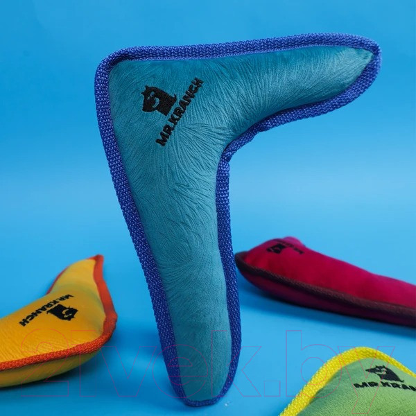 Изображение товара Игрушка для собак Mr. Kranch Бумеранг с пищалкой / MKR80239 (синий)