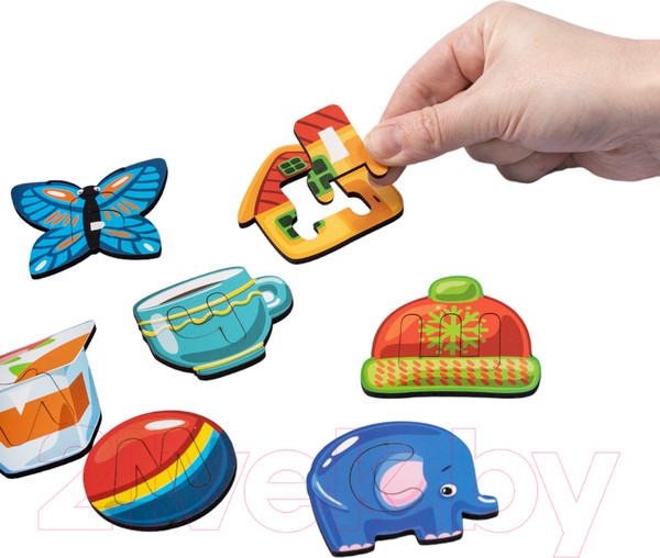 Изображение товара Сортер Десятое королевство Far Far Land Wood. Азбука деревянная / 4834