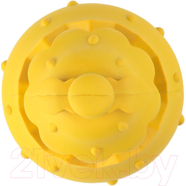 Изображение товара Игрушка для собак Mr. Kranch MKR000218 (с ароматом сливок, желтый)