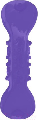 Изображение товара Игрушка для собак Mr. Kranch Гантель с пищалкой / MKR000529 (с ароматом сливок, фиолетовый)