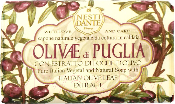 Изображение товара Мыло твердое Nesti Dante Olivae Di Puglia (150г)