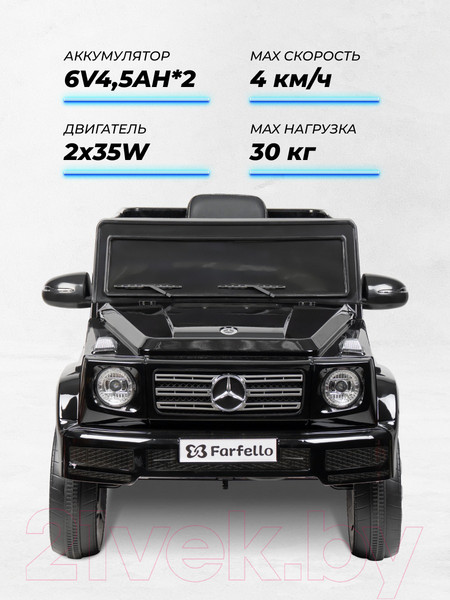 Изображение товара Детский автомобиль Farfello Джип / SR8388 (черный)