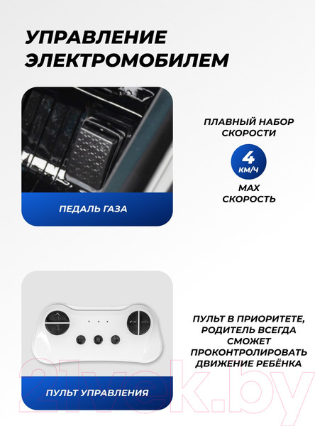 Изображение товара Детский автомобиль Farfello Джип / SR8388 (черный)