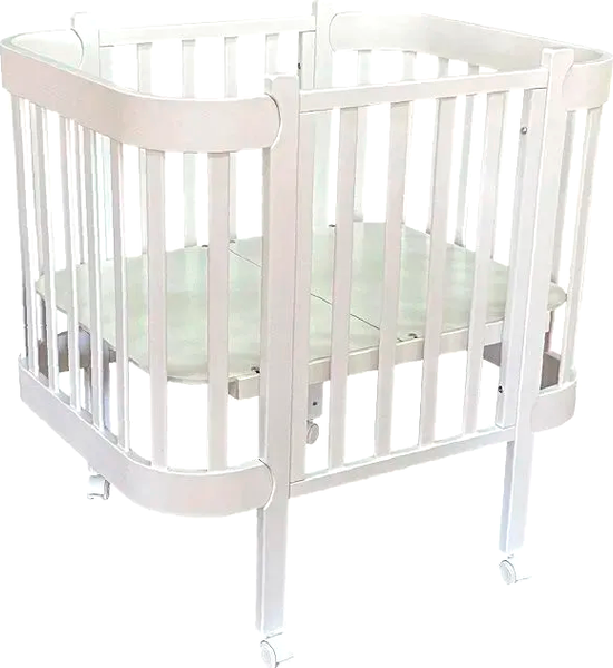 Изображение товара Детская кровать-трансформер Антел Solnyshko 3 в 1 (белый)