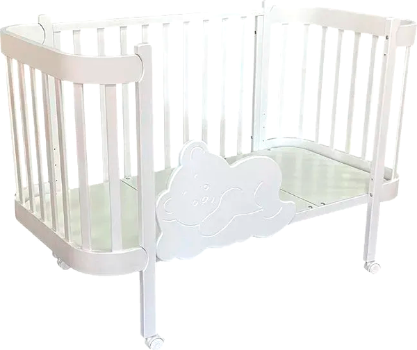 Изображение товара Детская кровать-трансформер Антел Solnyshko 3 в 1 (белый)