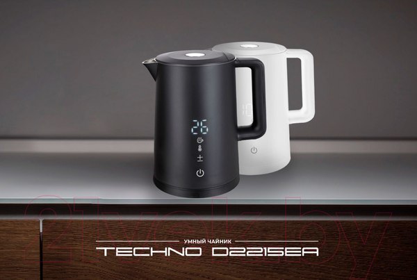 Изображение товара Электрочайник TECHNO D2215EA (белый)