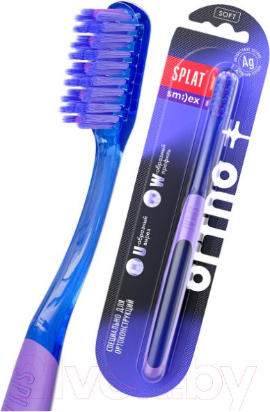 Изображение товара Зубная щетка Splat Smilex Ortho+ Soft