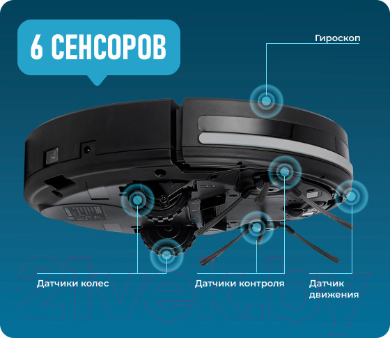Изображение товара Робот-пылесос Centek CT-2701 