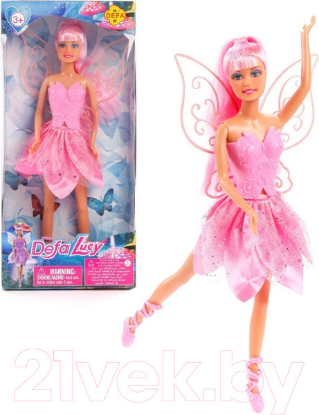 Изображение товара Кукла Defa Lucy в розовом платье / 8324pink