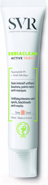 Изображение товара Крем для лица SVR Sebiaclear Active Универсальный тон Уход (40мл)