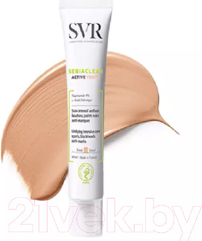 Изображение товара Крем для лица SVR Sebiaclear Active Универсальный тон Уход (40мл)