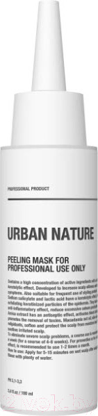 Изображение товара Пилинг для кожи головы Urban Nature Peeling Mask For Professional Use Only (250мл)
