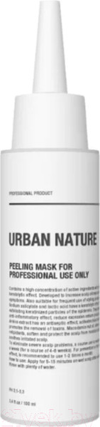 Изображение товара Пилинг для кожи головы Urban Nature Peeling Mask For Professional Use Only (100мл)