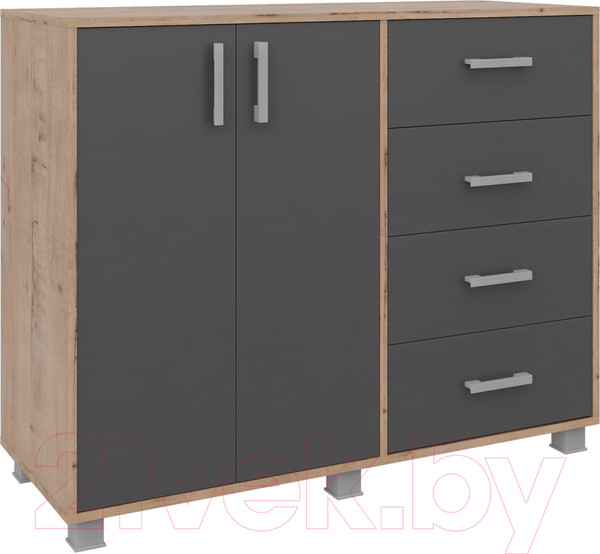 Изображение товара Тумба Аквилон №16 1160 (дуб ирландский/графит)