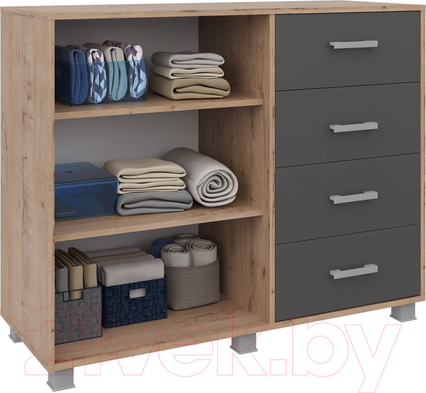 Изображение товара Тумба Аквилон №16 1160 (дуб ирландский/графит)