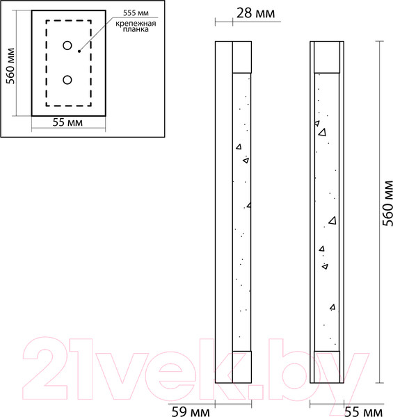 Изображение товара Бра Odeon Light Mirada 6681/12WL