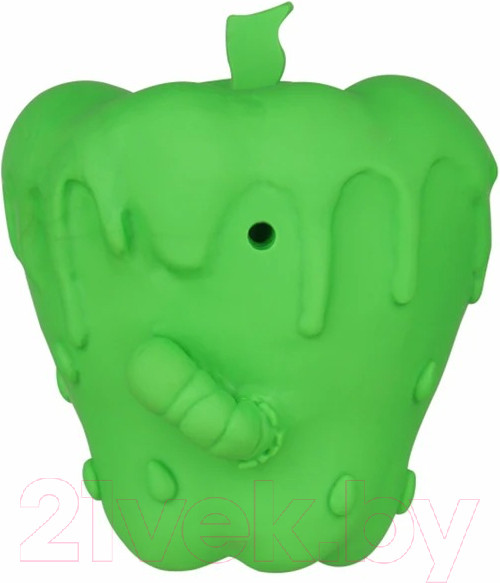 Изображение товара Игрушка для собак Mr. Kranch Яблоко с пищалкой / MKR000402 (с ароматом курицы, зеленый)