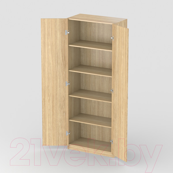 Изображение товара Шкаф Seven Dreams Широкий закрытый SD-204 (дуб сонома)