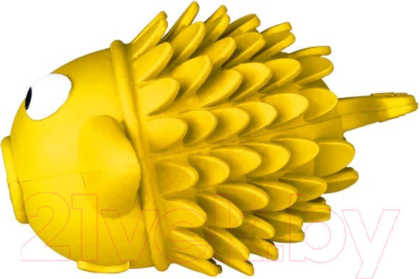 Изображение товара Игрушка для собак Mr. Kranch Рыба-ерш / MKR000205 (с ароматом сливок, желтый)