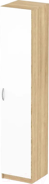 Изображение товара Шкаф-пенал Seven Dreams Закрытый SD-202 (дуб сонома/белый)