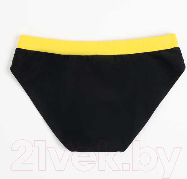 Изображение товара Плавки детские Minaku 7181843 (р.98-104, черный/желтый)