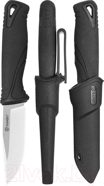 Изображение товара Нож туристический GANZO 9CR14 / G807-BK
